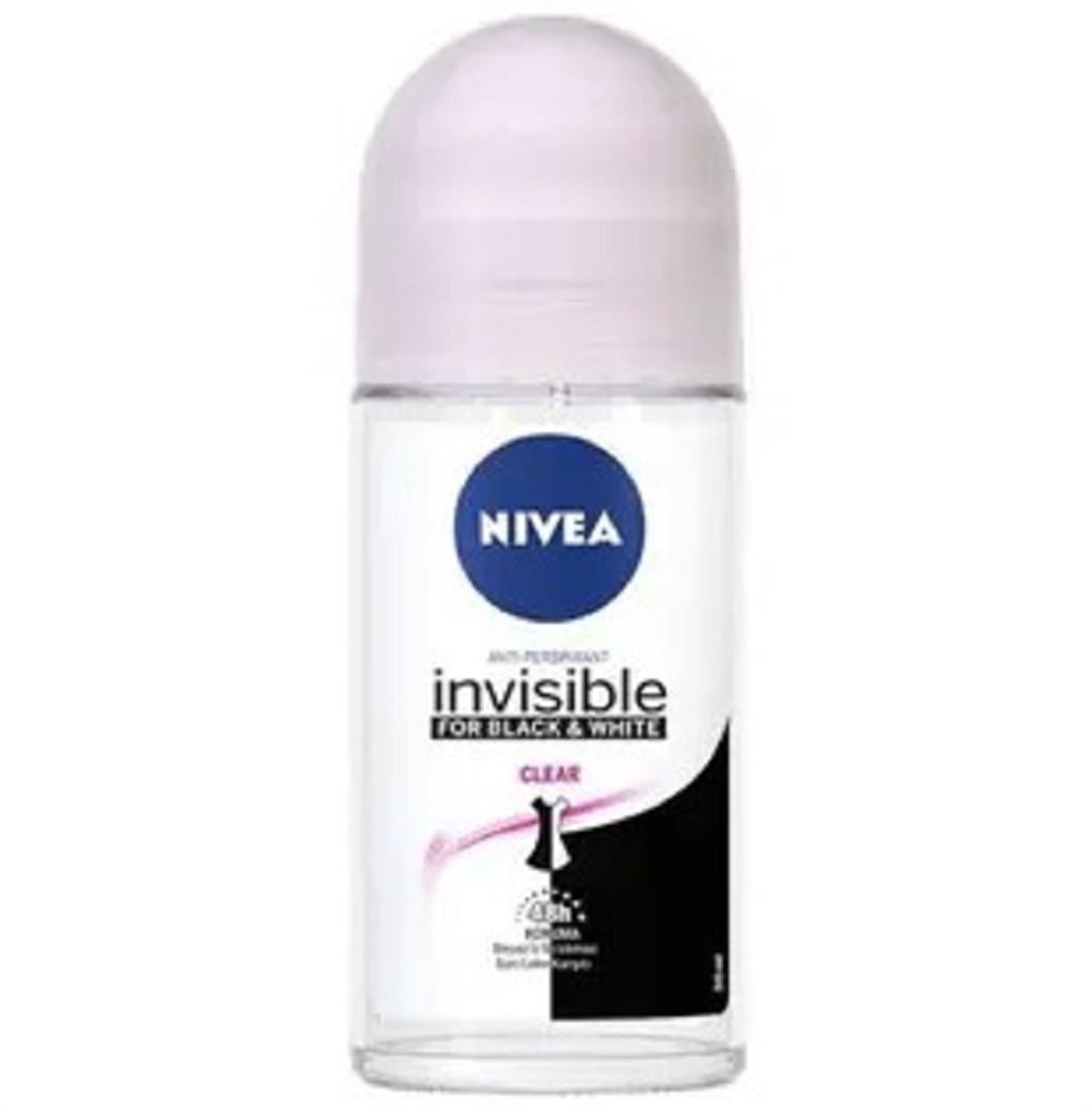 NİVEA Nivea Black & White Invisible Roll-On For Women 25 ml