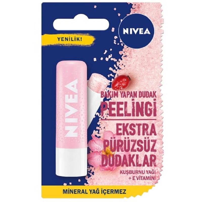 Nivea Nivea Dudak Peelingi Lipstick Kuşburnu Yağı
