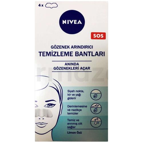Nivea Nivea Gözenek Arındırıcı Temizleme Bantları 4'lü