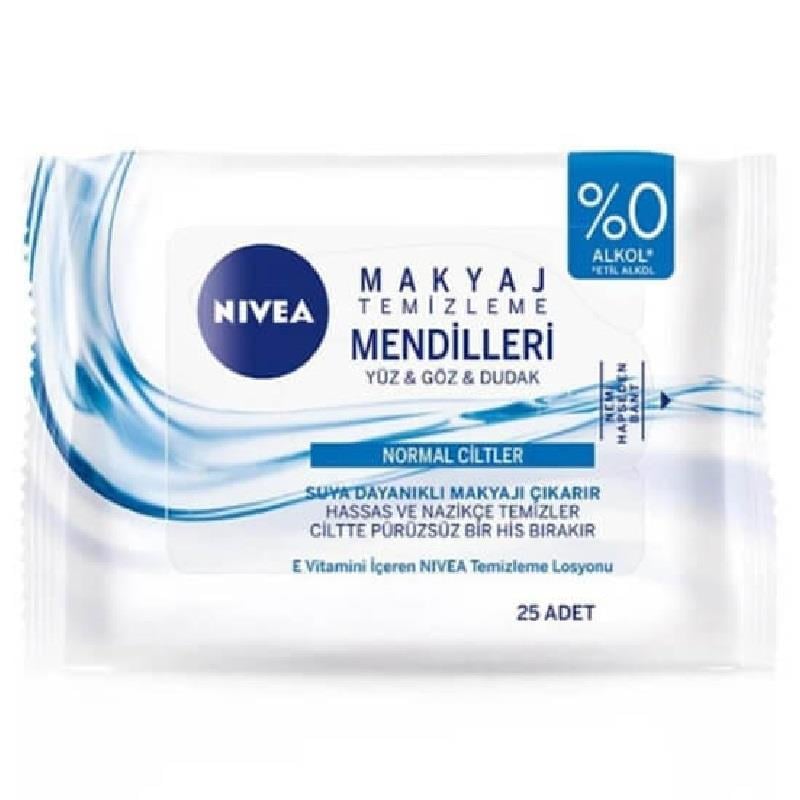 Nivea Nivea Makyaj Temizleme Mendili 3in1 Normal Ciltler 25 Yaprak