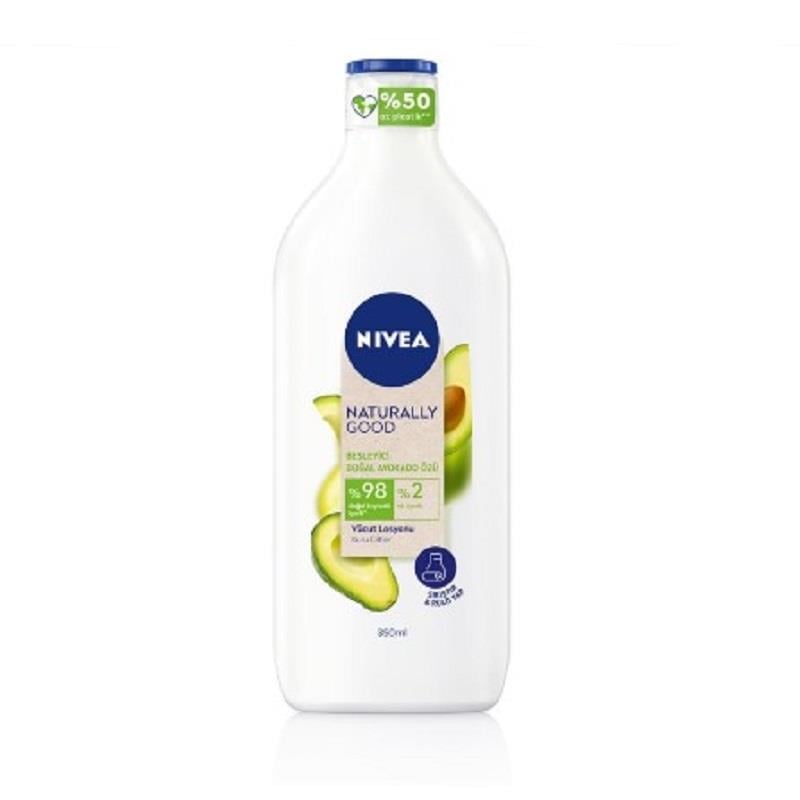 Nivea Nivea Naturally Good Avokado Özlü Vücut Bakım Losyonu 350 ml