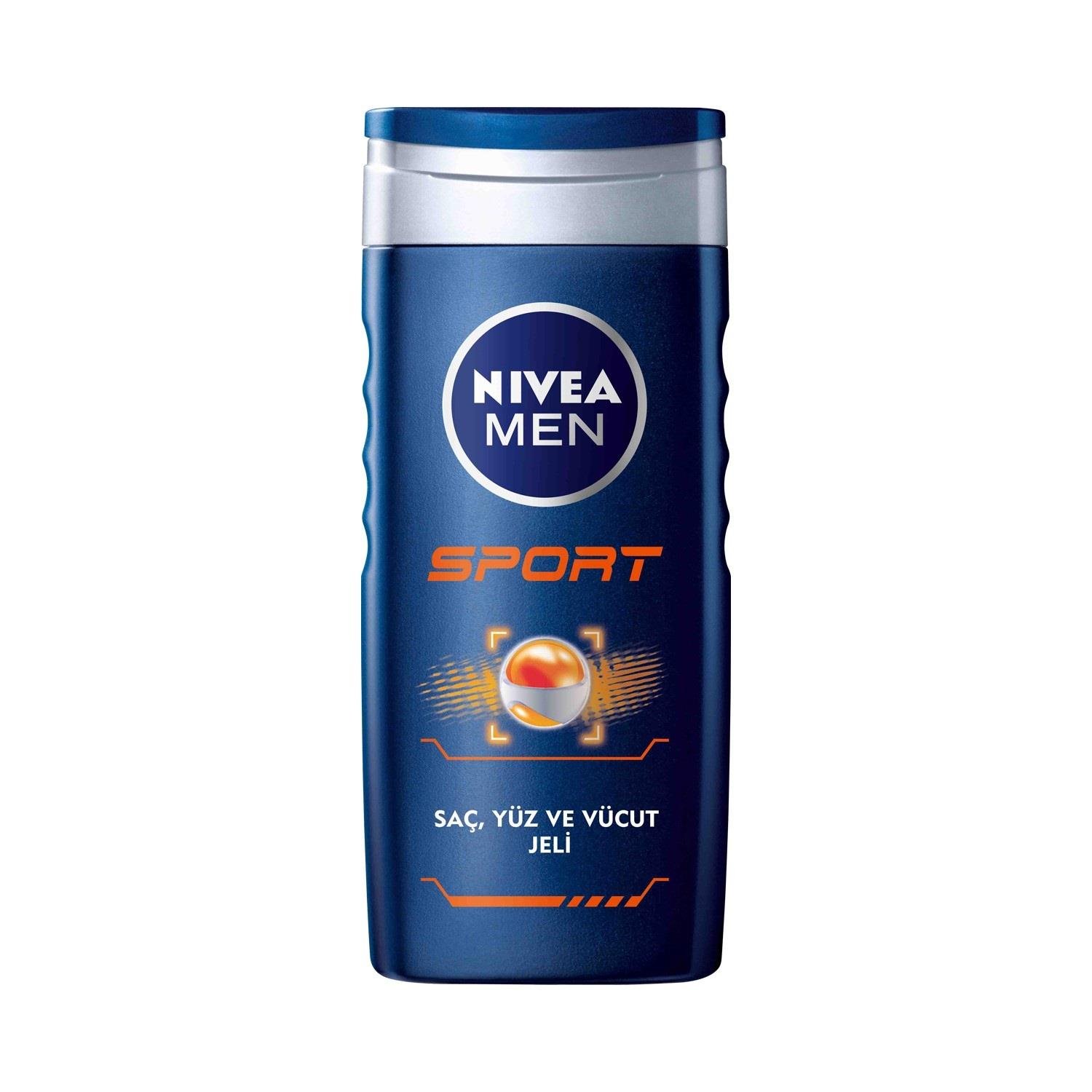 Nivea Nivea Sport Duş Jeli Vücut Yüz Saç 250 ml