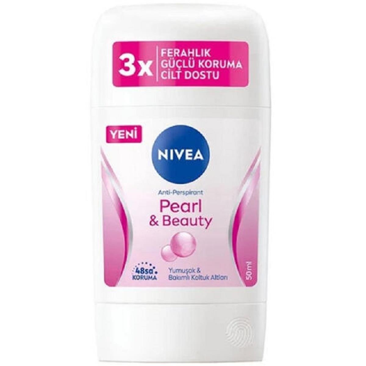 NİVEA Nivea Women Pearl & Beauty Stick Deodorant 50 ml