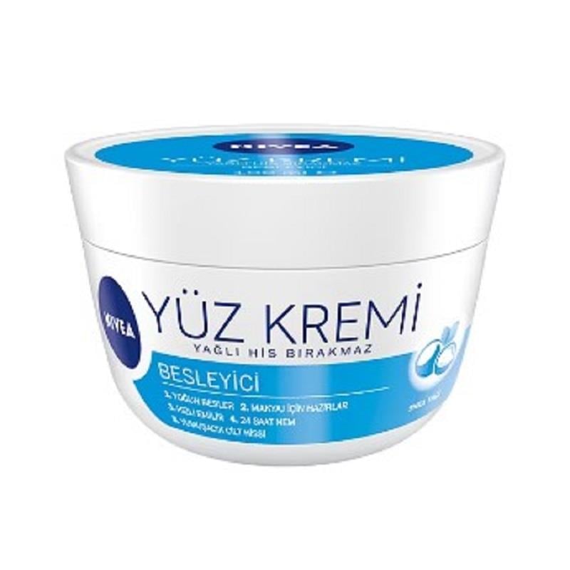 Nivea Nivea Yüz Kremi Besleyici Yağlı His Bırakmaz 100 ml