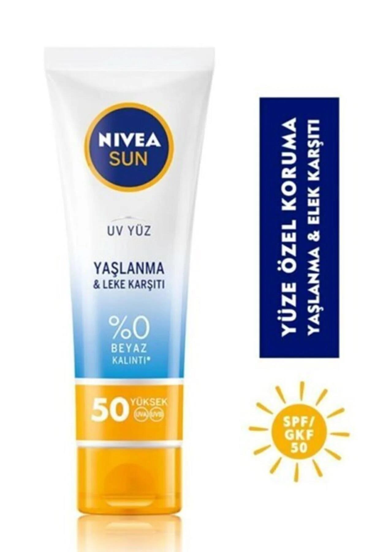 Nivea Nivea Yüz Kremi Yaşlanma & Leke Karşıtı SPF50 50 ml