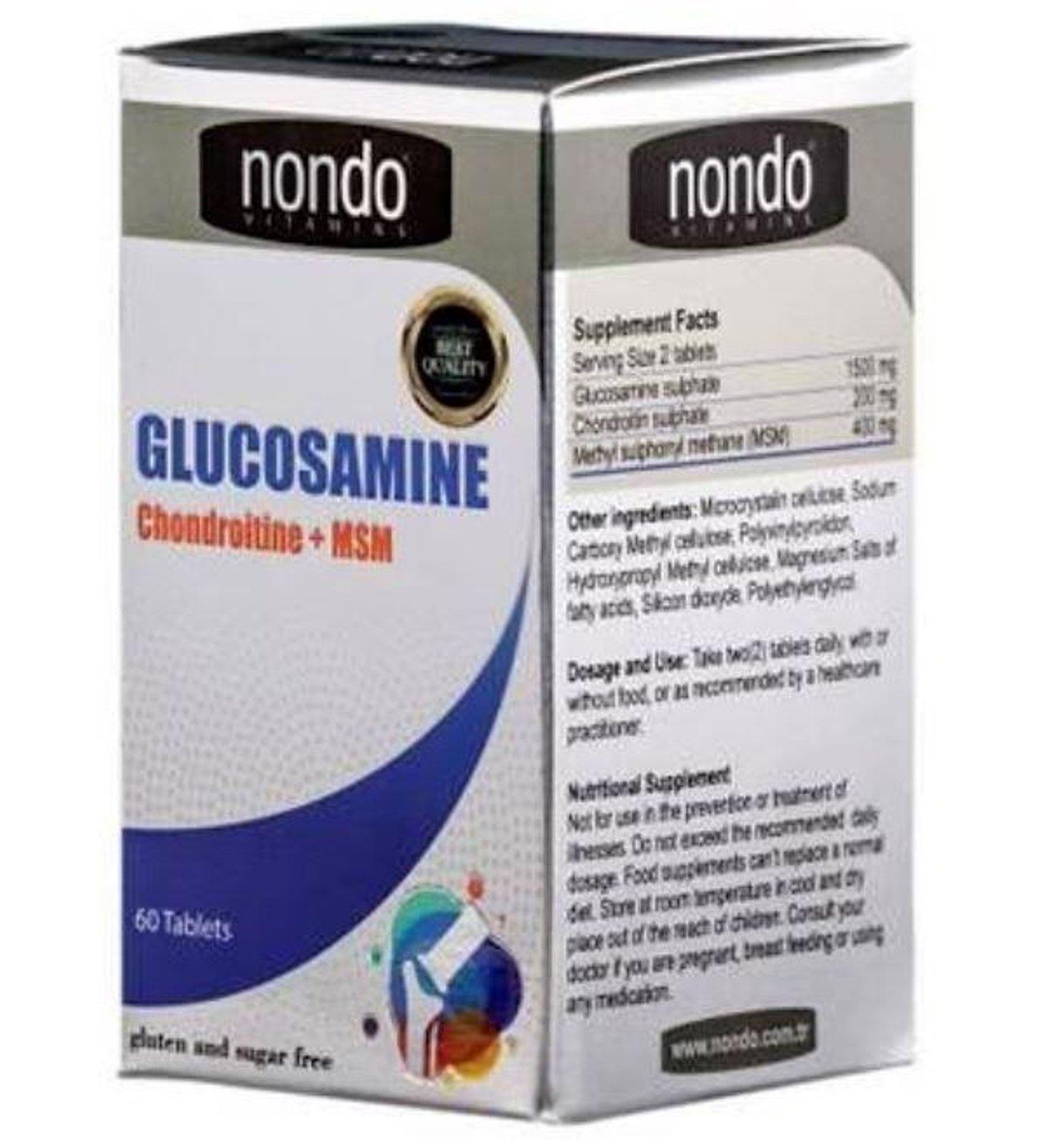NONDO Nondo Glukozamin 60 Tablet