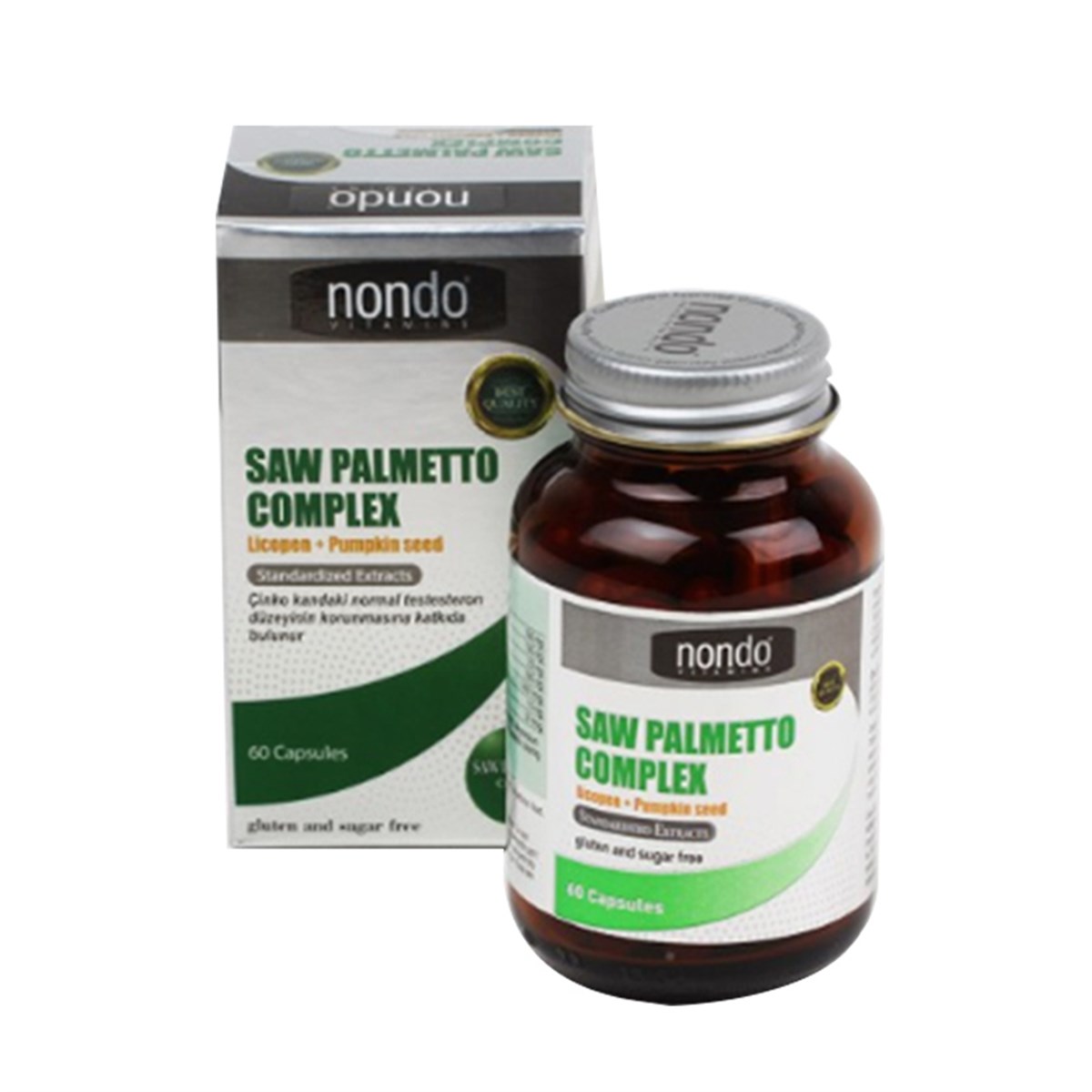 NONDO Nondo Saw Palmetto Complex 60 Kapsül