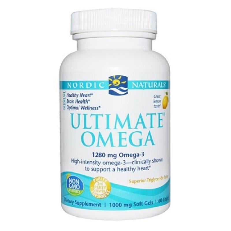 Nordic Naturals Nordic Naturals Ultimate Omega-3 1000 mg 60 Softgel