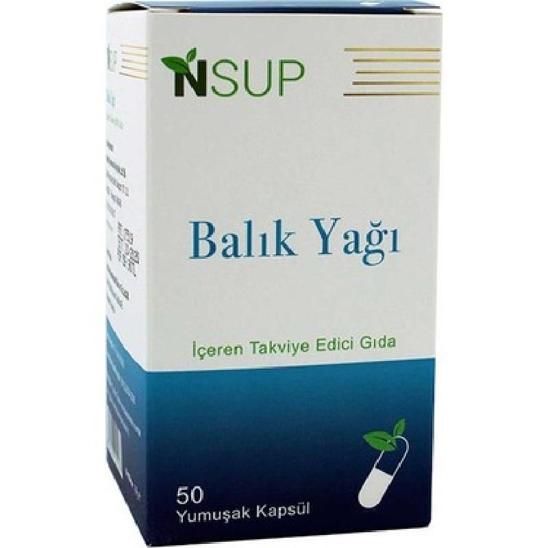 NSUP Nsup Omega 3 Balık Yağı 1000 mg 50 Softgel
