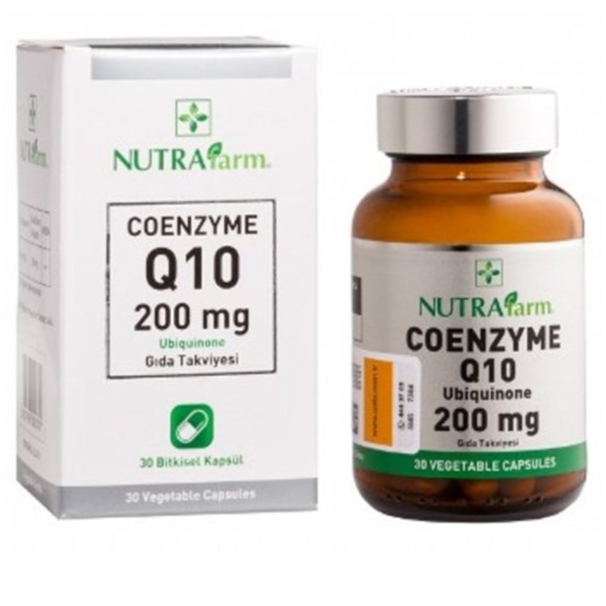 NUTRAFARM Nutrafarm Coenzyme Q-10 200 mg 30 Kapsül