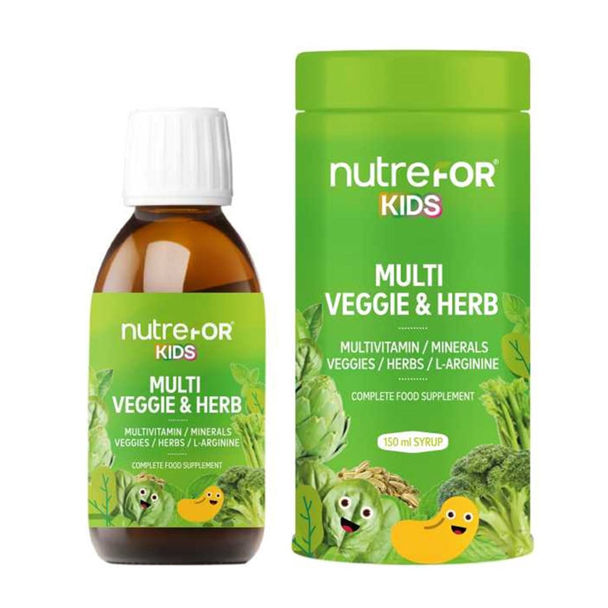 Nutrefor Nutrefor Kids Multi Veggie Herb Şurup 150 ml