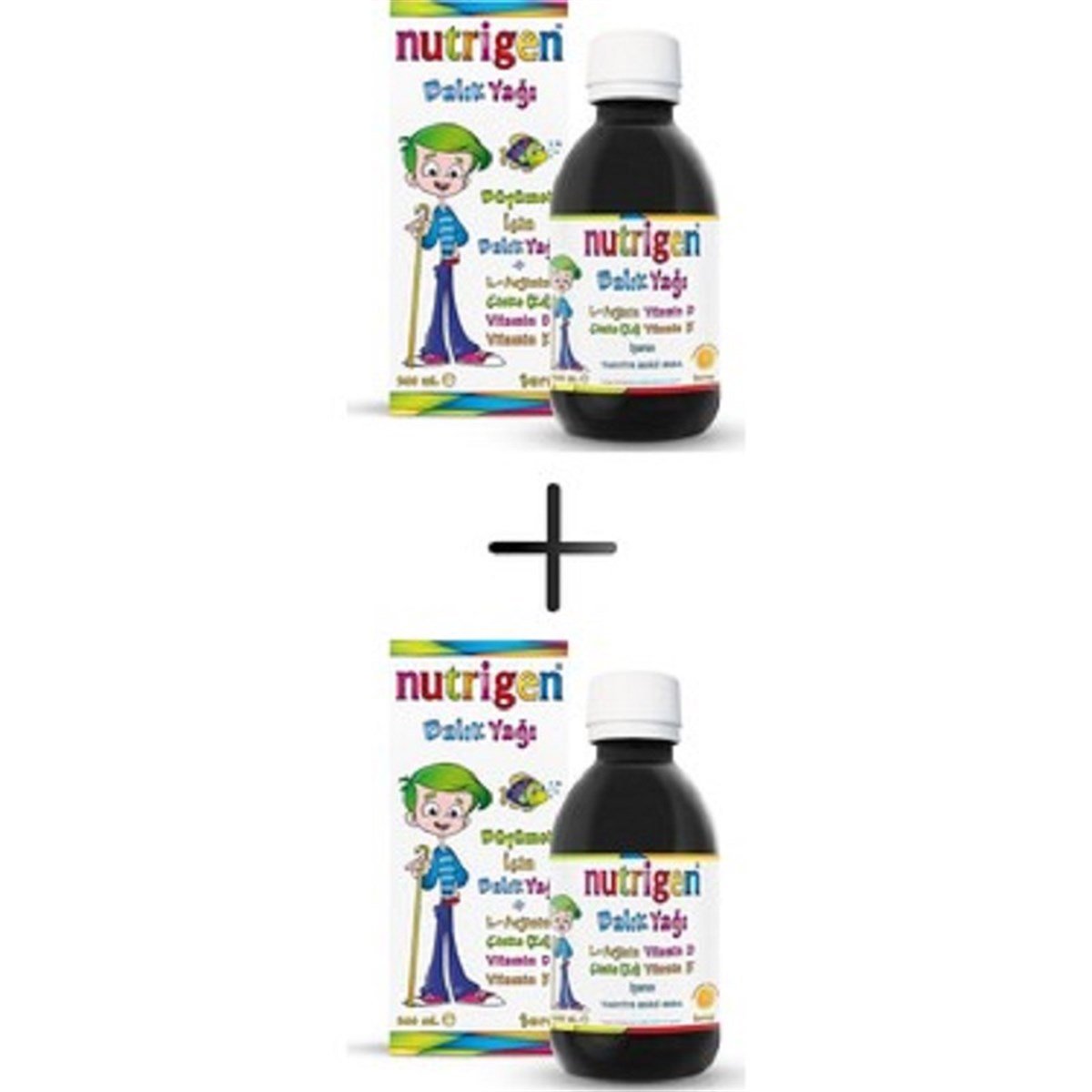 NUTRİGEN Nutrigen Balık Yağı Şurubu 200 ml 2'li Paket