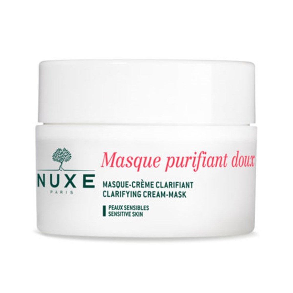NuxeNuxe Masque Purifiant Doux Aux Petales De Rose Gül Yaprağı Hassas Arındırıcı Maske 50 Ml