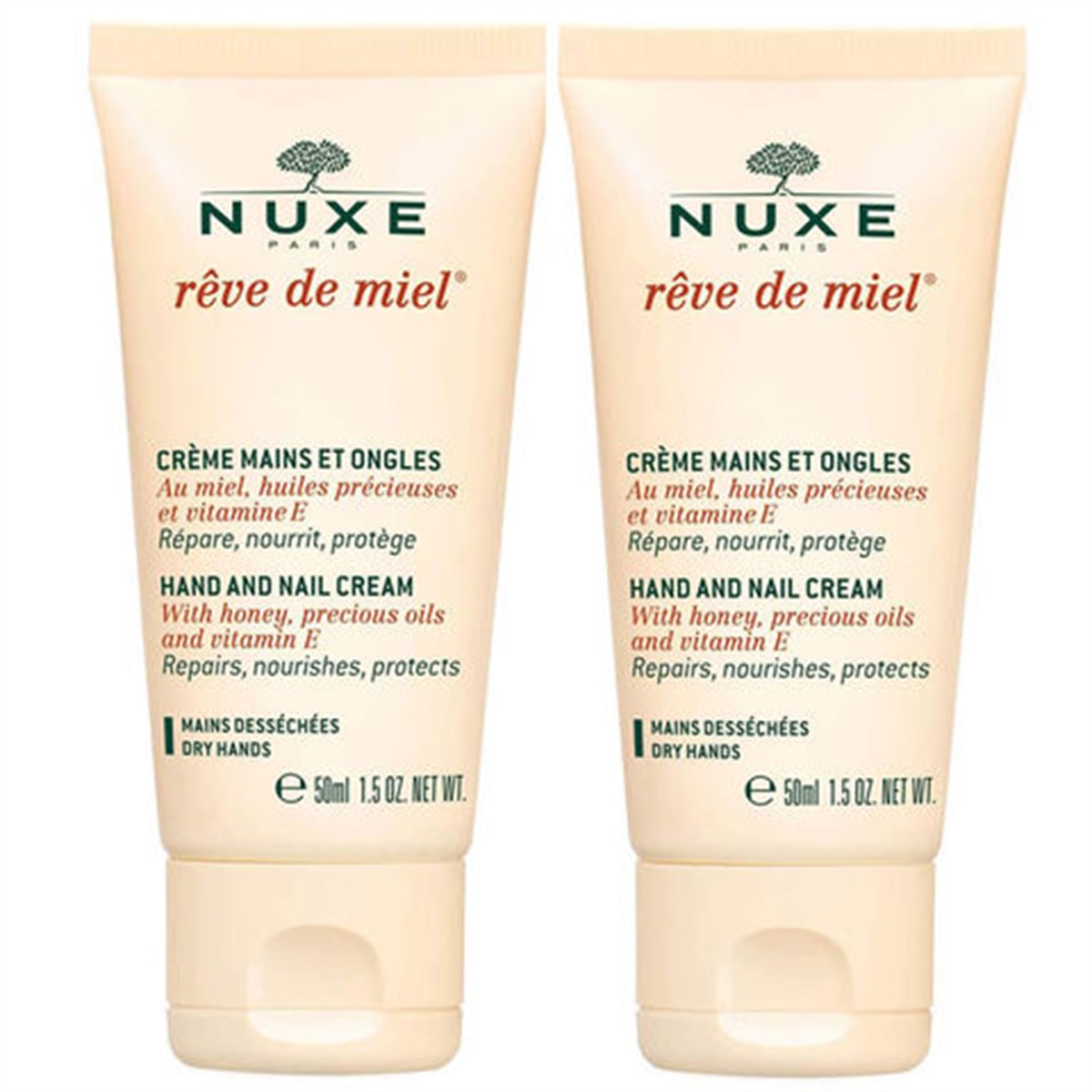 NuxeNuxe Reve De Miel Creme Mains Et Ongles 2X50 Ml 2. Ürün % 50 İndirimli