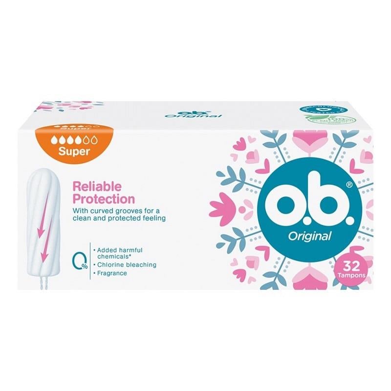 O.B. O.B. Original Super Tampon 32'li