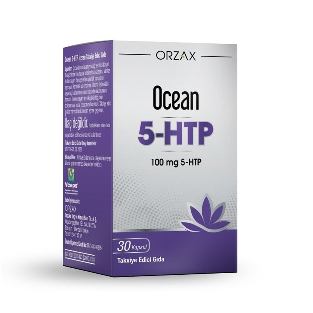 OCEAN Ocean 5 htp 100 mg 30 Kapsül