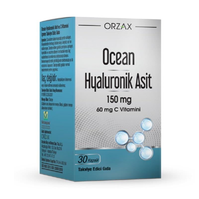 Ocean Ocean Hyaluronik Asit 150 mg 30 Kapsül
