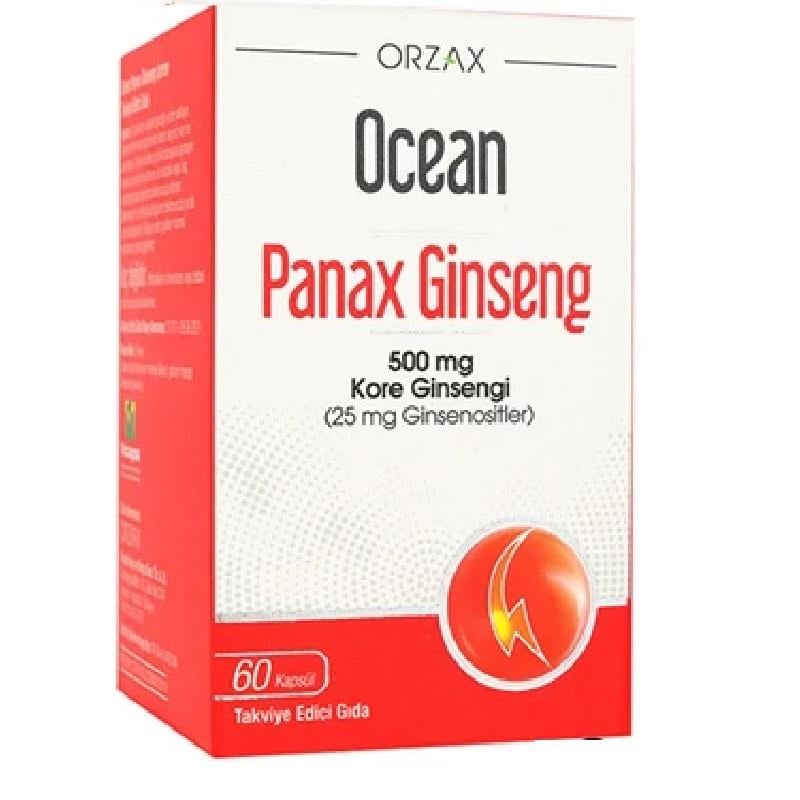 Ocean Ocean Panax Ginseng 500 mg 60 Kapsül