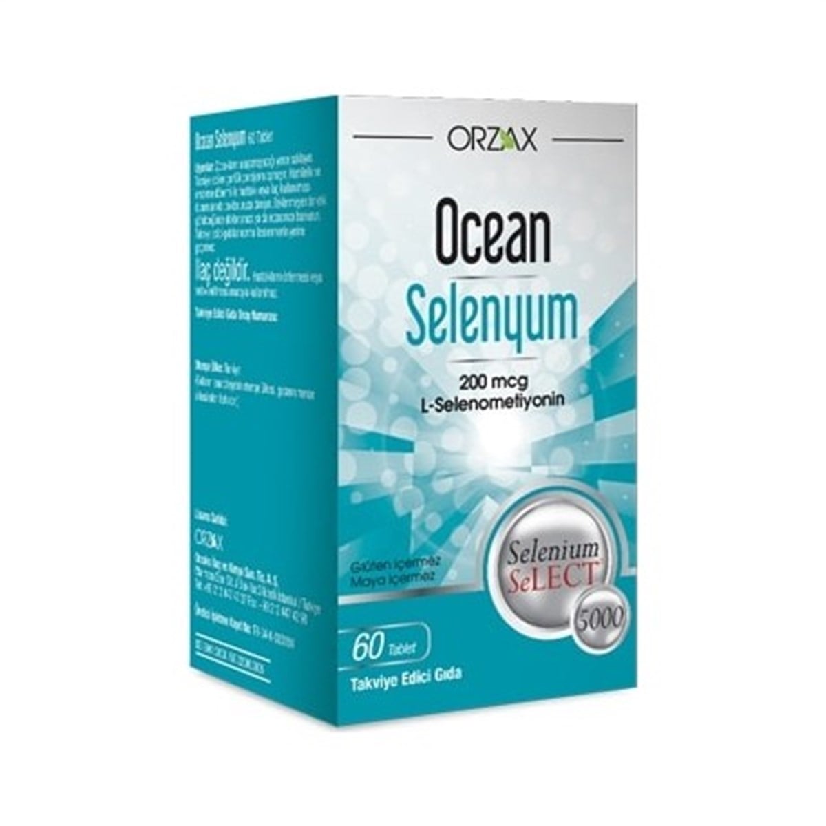 Ocean Selenyum Takviye Edici Gıda 30 Kapsül