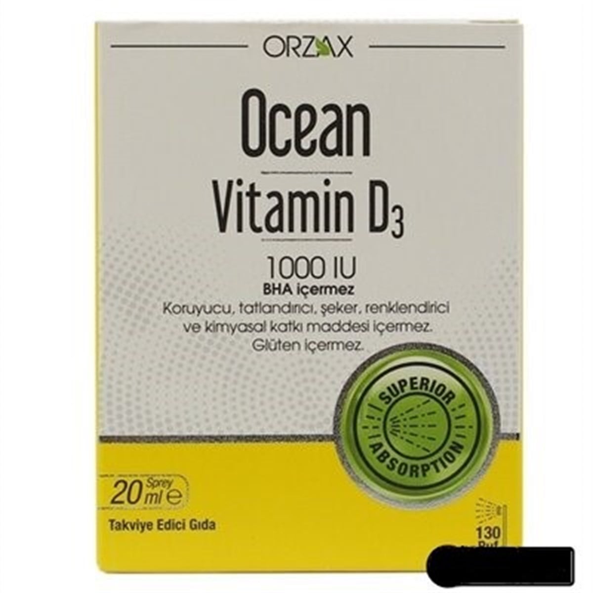 Ocean Vitamin D3 1000 IU damla 20ml