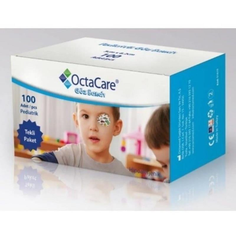 Octacare Octacare Çocuk Göz Pedi Erkek 100'lü