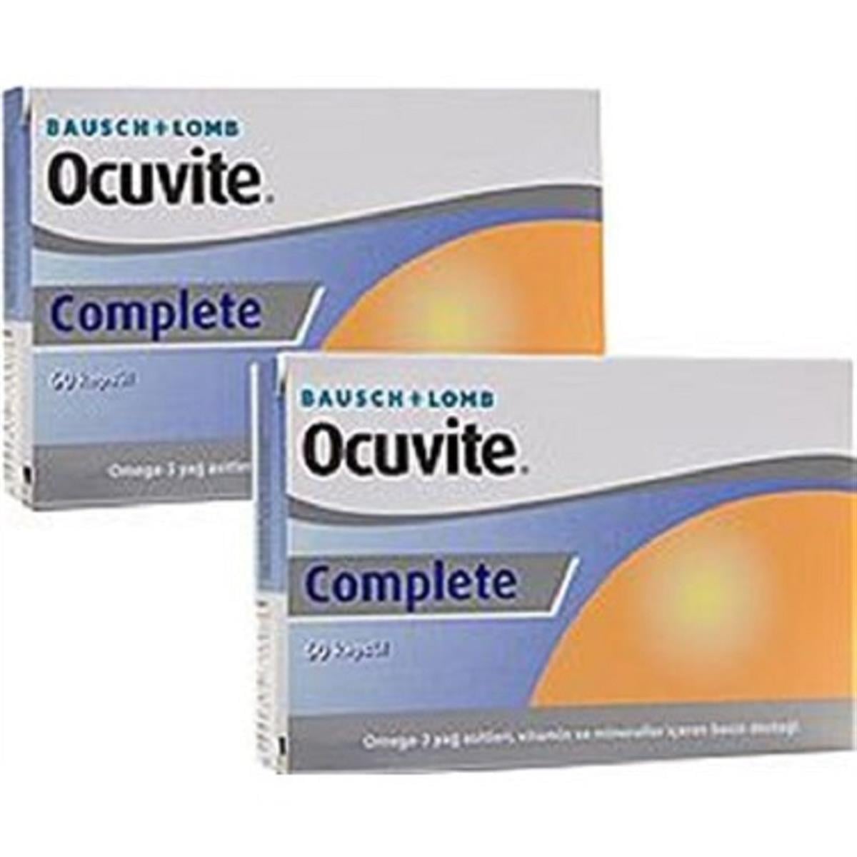 OCUVİTE Ocuvite Complete 60 Kapsül - 2'li Fırsat Paketi (396 TL Etiketli)