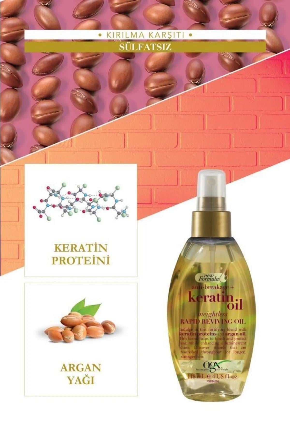 OGX Ogx Kırılma Karşıtı Keratin Oil Sprey 118 ml