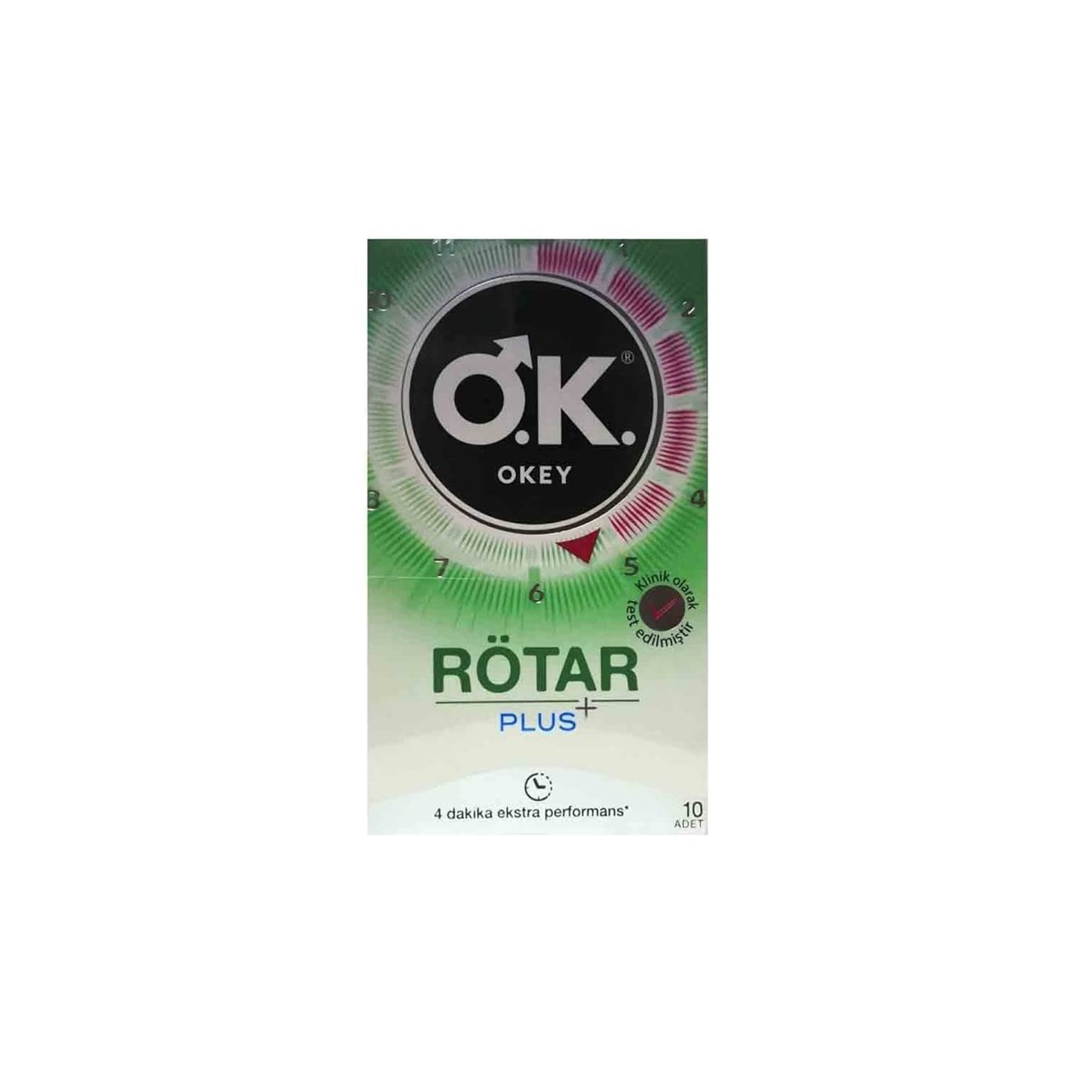 Okey Okey Rötar Plus Prezervatif 10'lu