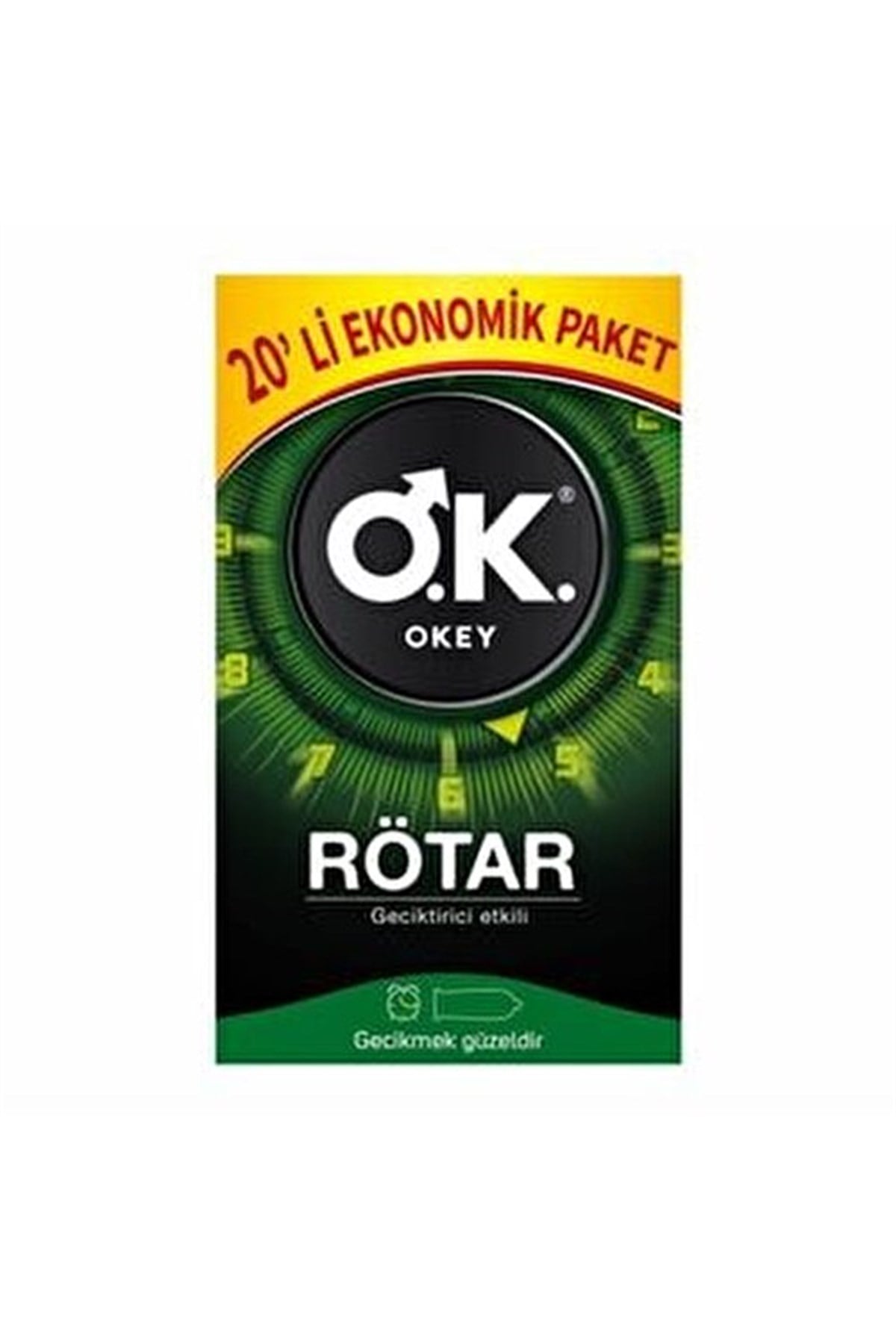 Okey Okey Rötar Prezervatif Ekonomik 20'li