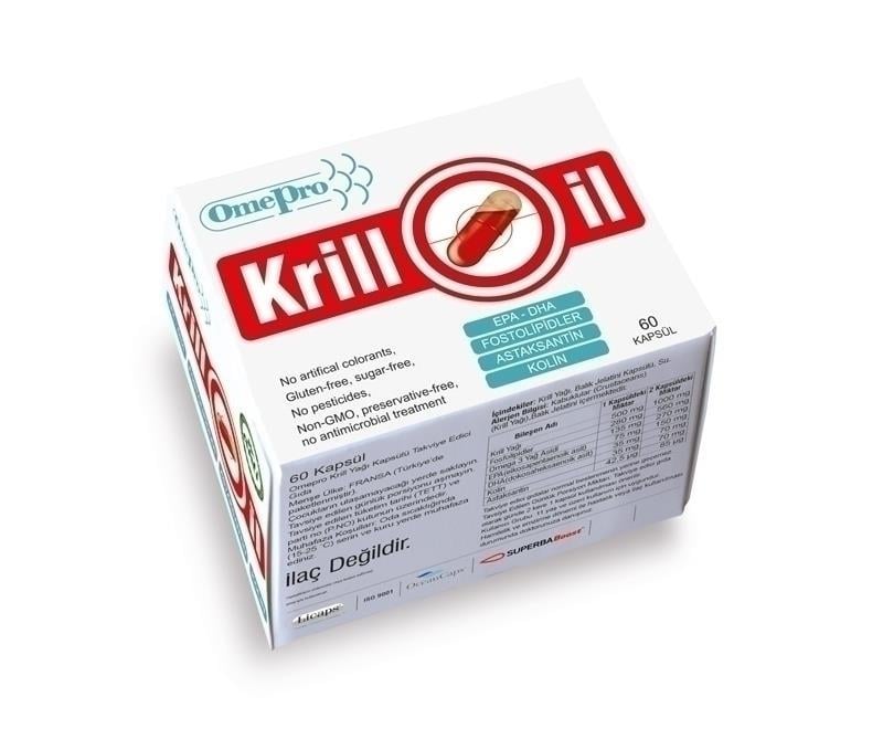 Omepro Omepro Krill Oil 60 Kapsül