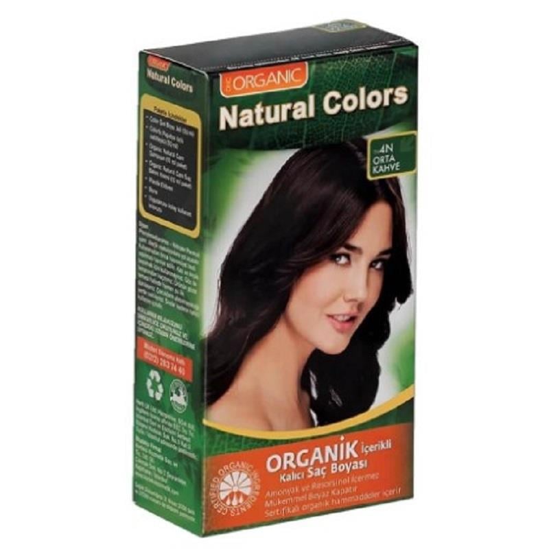 Oncomed Onc Natural Colors Saç Boyası 4N - Orta Kahve