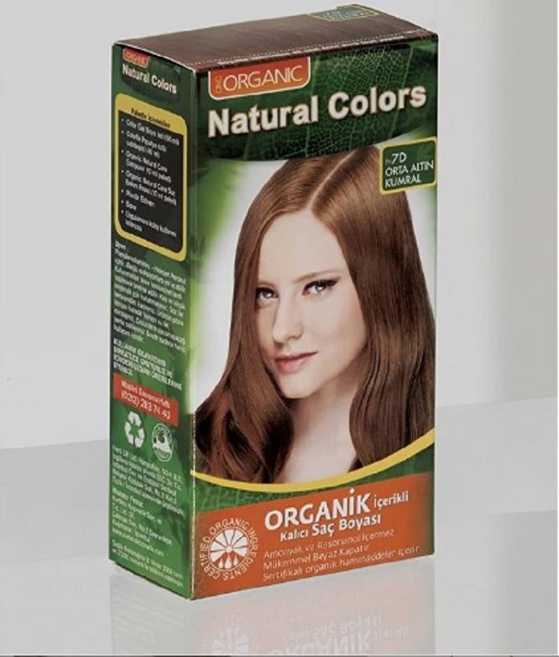 Oncomed Onc Natural Colors Saç Boyası 7G - Altın Sarısı