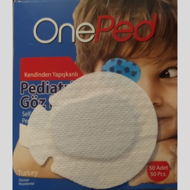 One Ped One Ped Steril Göz Pedi Çocuk 50'li