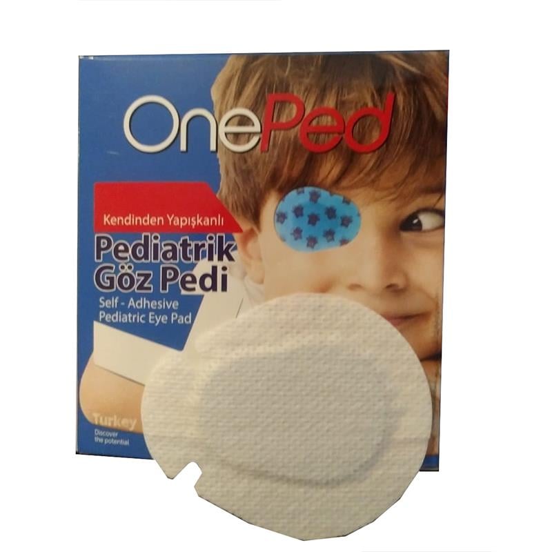 One Ped One Ped Steril Göz Pedi Çocuk 50'li