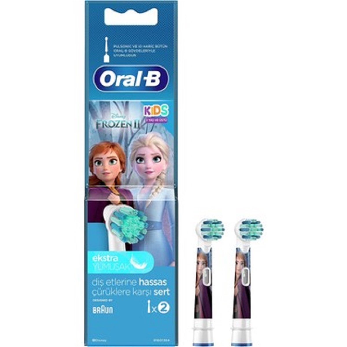 Oral-B Oral-B Stages Diş Fırçası Yedek Başlık Ekstra Yumuşak 2'li