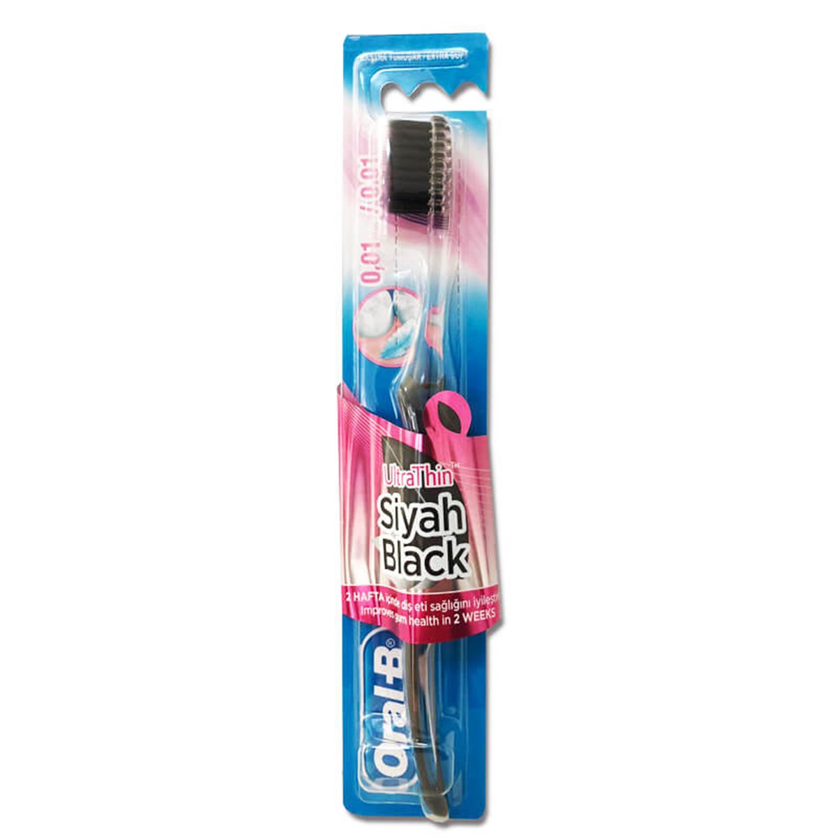 oral-b Oral-B Ultrathin Progum Black Diş Fırçası