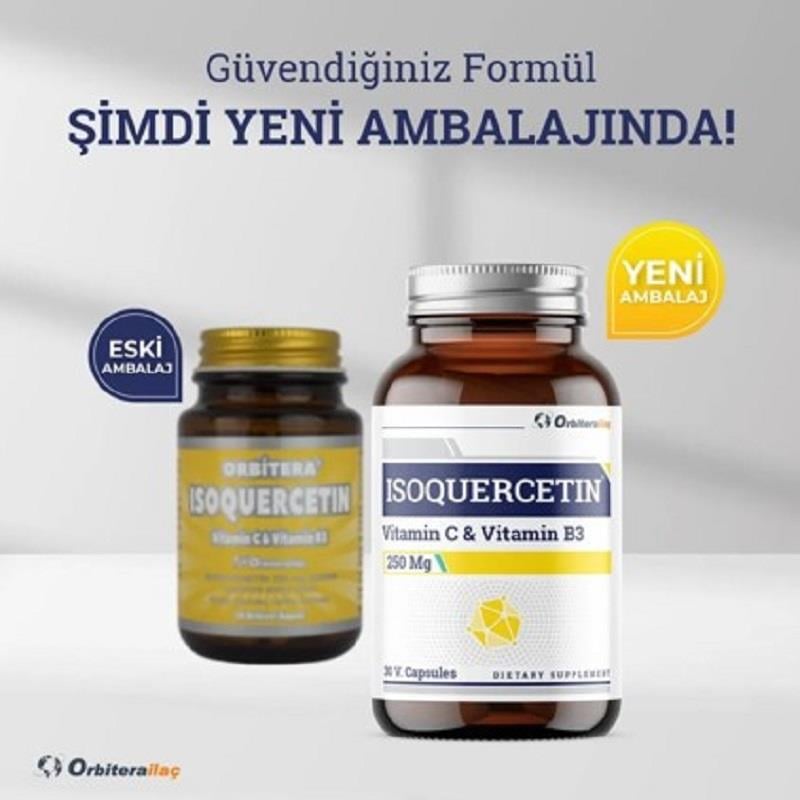 Orbitera Orbitera Isoquercetin 250 mg 30 Kapsül