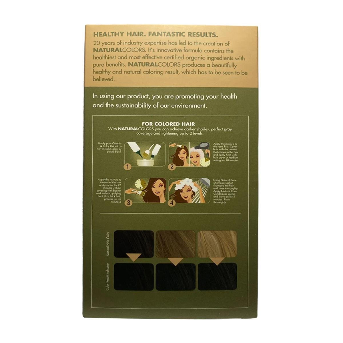 Organic Natural Colors Organic Natural Colors Saç Boyası 5N Açık Kahverengi