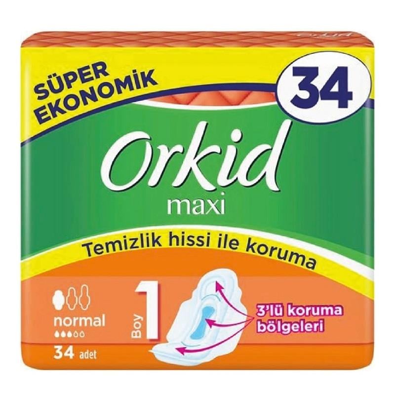 Orkid Orkid Süper Eko Maxi Normal 34'lü
