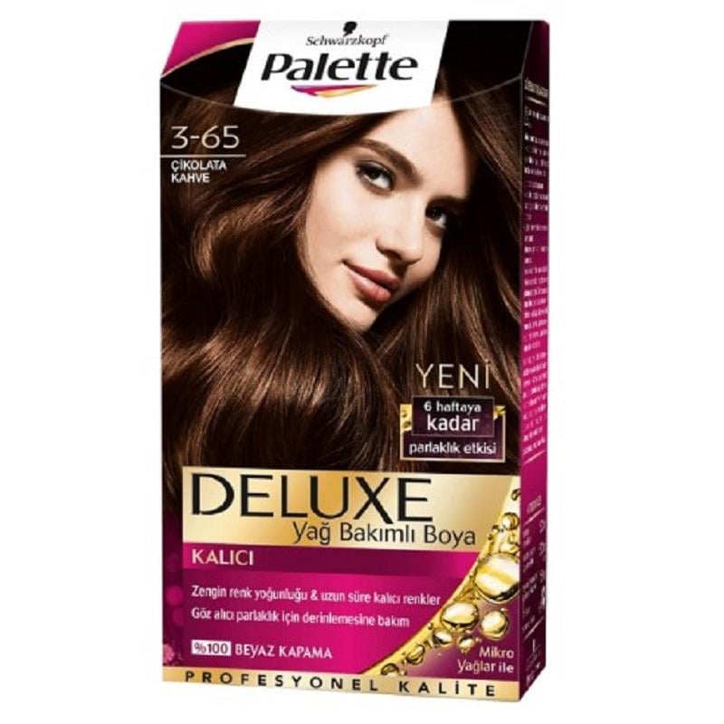 Palette Palette Deluxe Saç Boyası 3-65 Çikolata Kahve