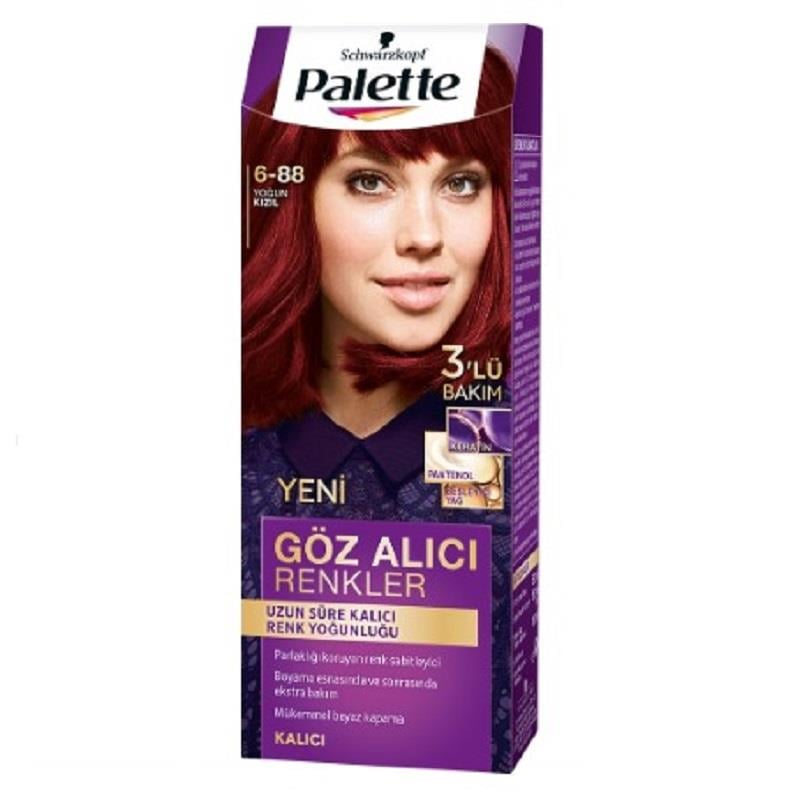 Palette Palette Natural Göz Alıcı 6-88 Yoğun Kızıl