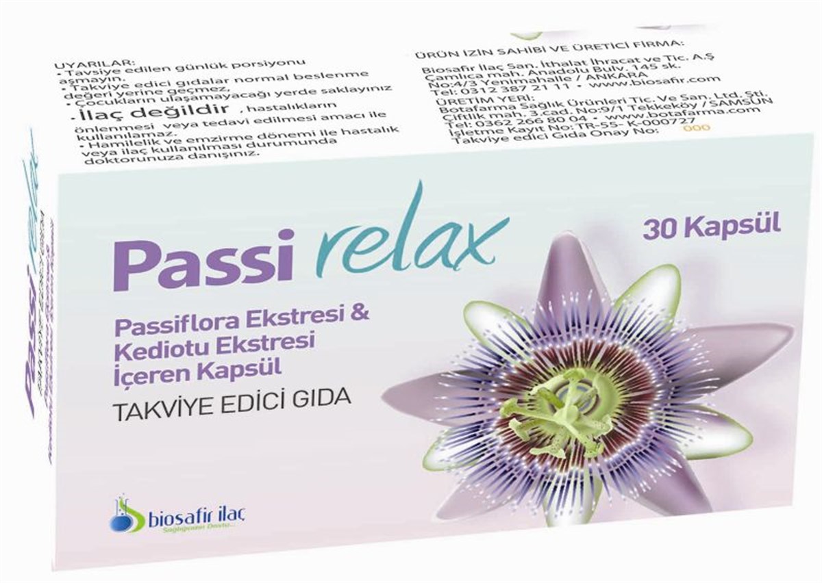 Passi Relax 30 Kapsül