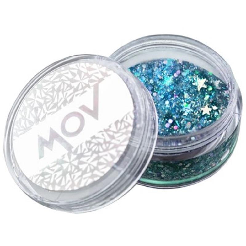PEMOVO Mov Face & Body Glitter Jel No: 5 - Mavi