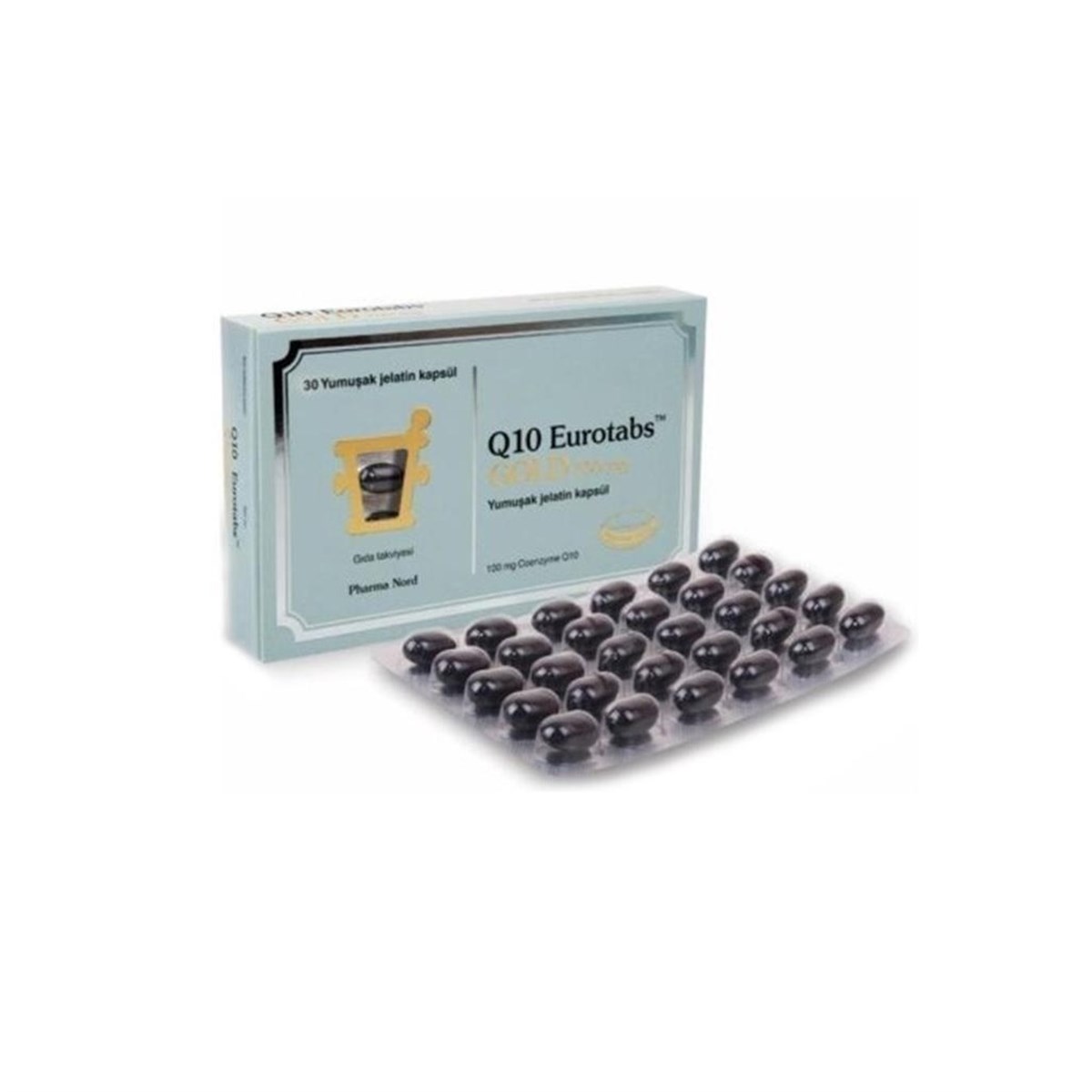 PHARMA Pharma Nord Q10 Eurotabs Gold 100 mg 30 Yumuşak Kapsül