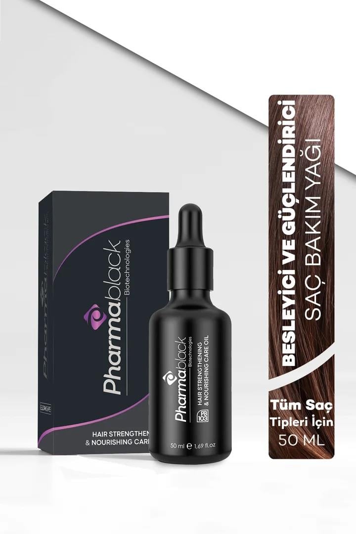 Pharmablack Pharmablack Hair Strenghtening & Nourishing Care Oil 50 ml