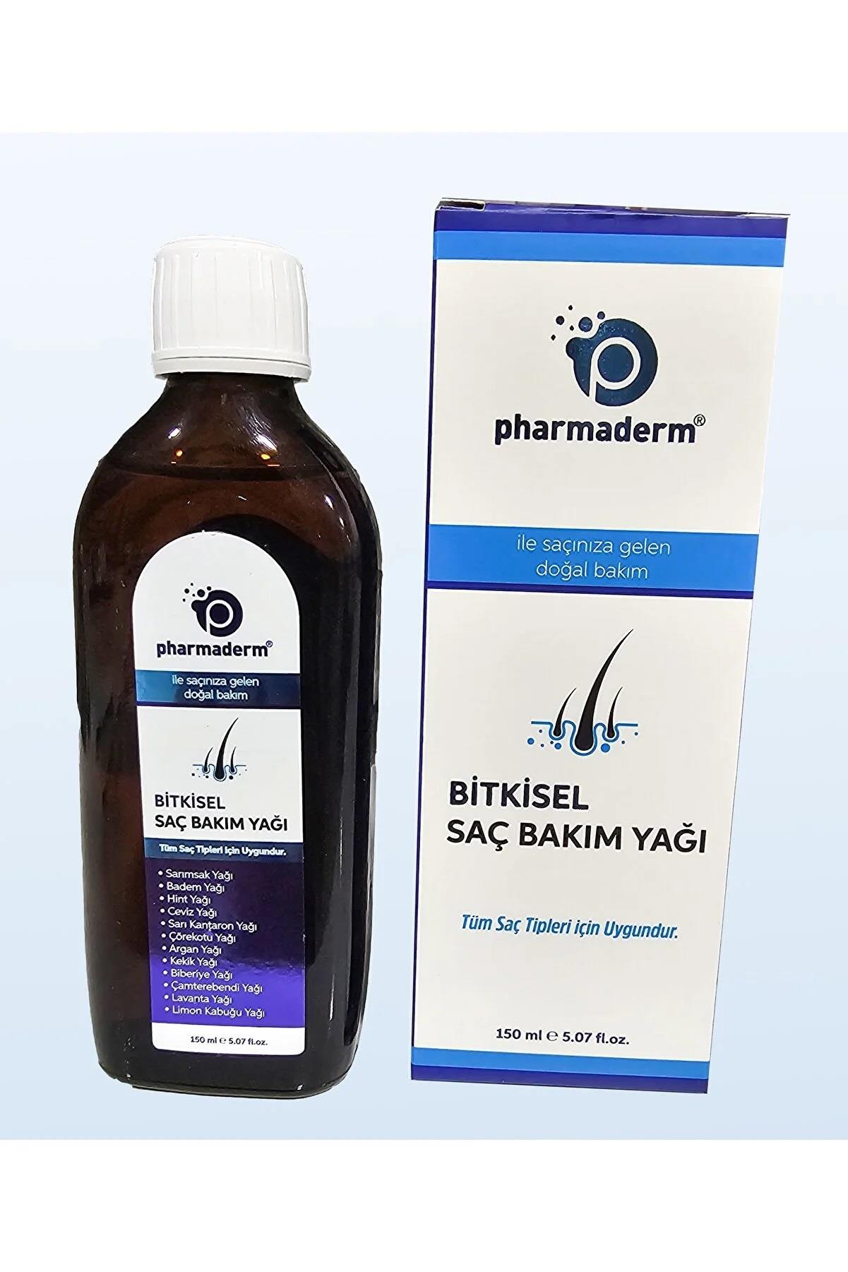 Pharmaderm Pharmaderm Bitkisel Saç Bakım Yağı  150 ml