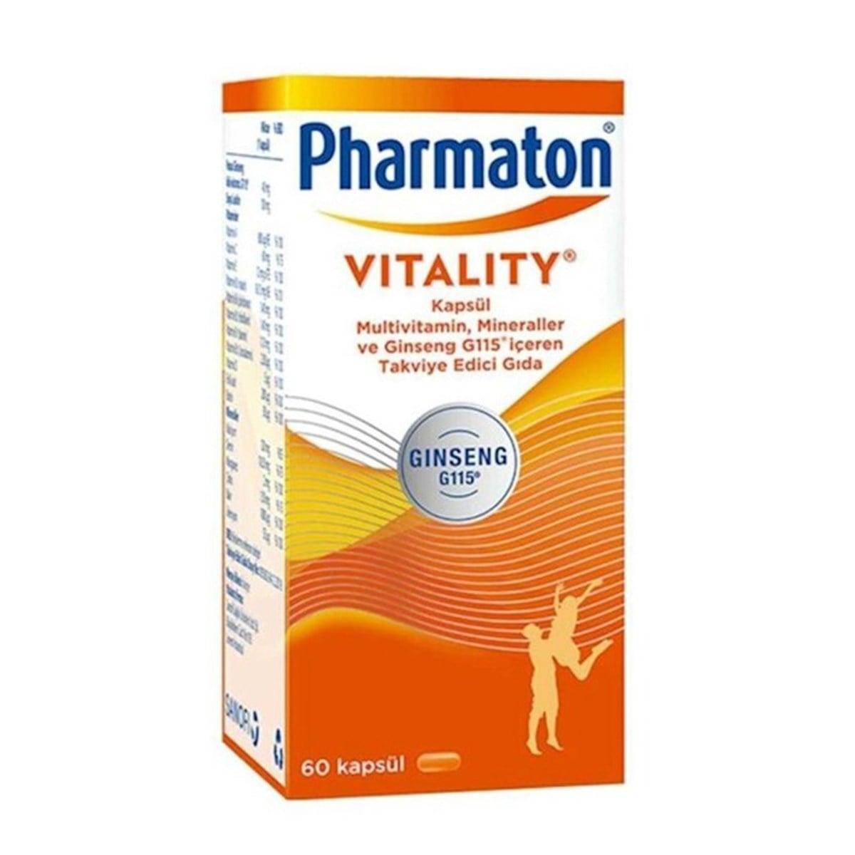 Pharmaton Pharmaton Vitality 60 Kapsül