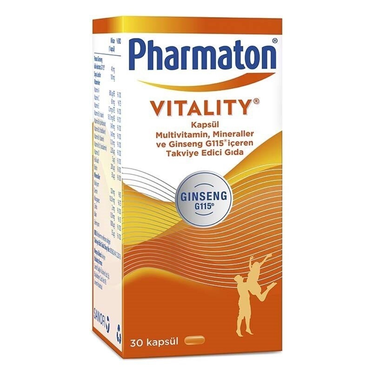 Pharmaton Vitality 30 Kapsül