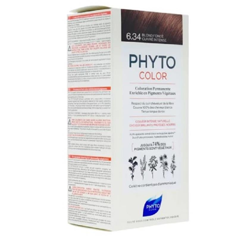phyto Phyto Color Saç Boyası 6.34 Koyu Kumral Dore Bakır