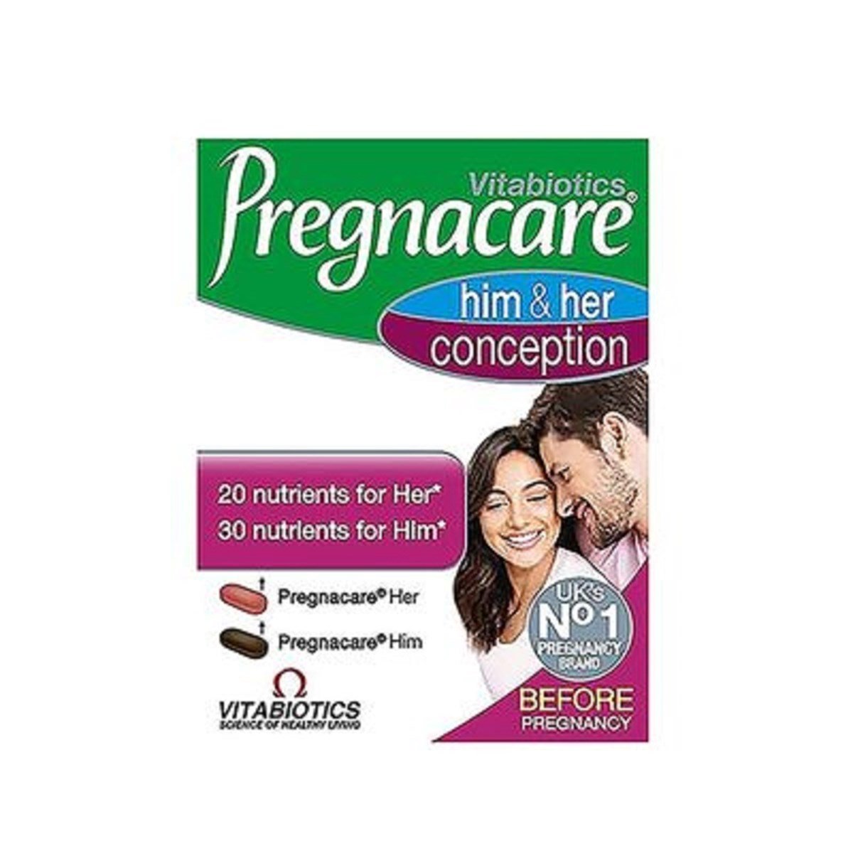 Pregnacare Pregnacare Him & Her Conception Tablet 20 For Her + 30 For Him